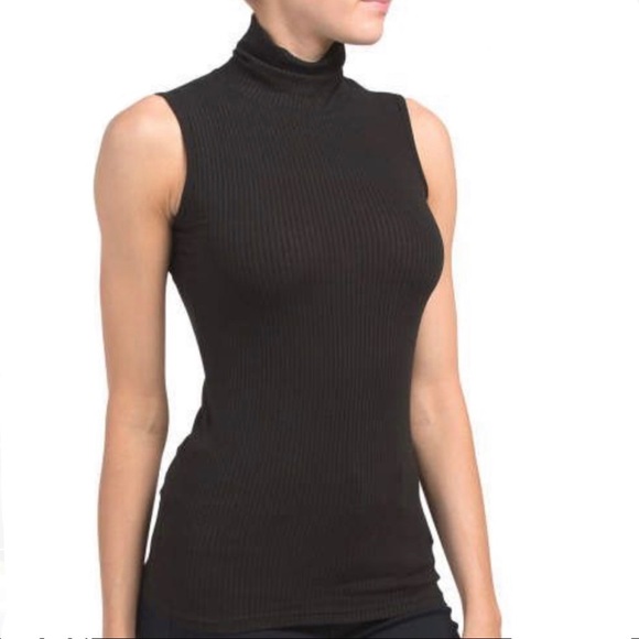 Rachel Zoe Tops - 🆕 Rachel Zoe Ribbed Sleeveless Turtleneck